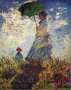 Claude Monet Woman with a Parasol, Germany oil painting artist